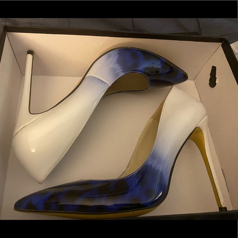 ZGMM blue Ombre size 10 pump.